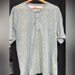 Faherty Casual Heather Green Button Down Shirt